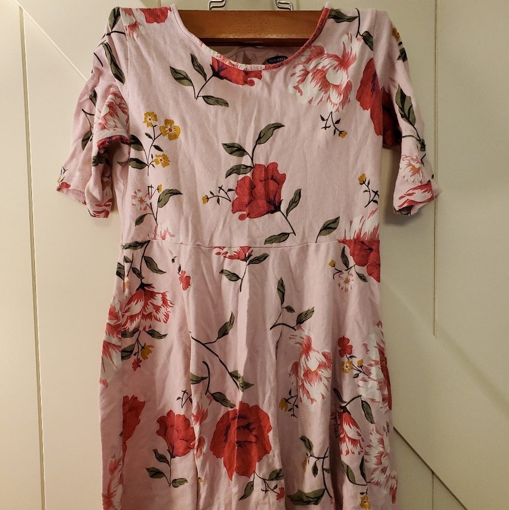 Pink Flower dress